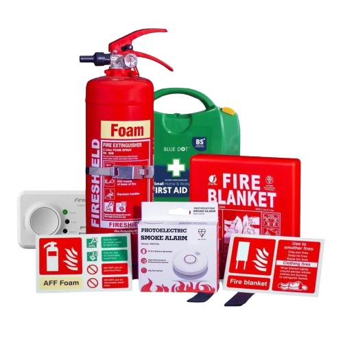 Fire Safety Kit product display
